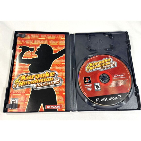 Karaoke Revolution Volume 2 Sony PlayStation 2 2004 Complete with Manual Tested - Picture 4 of 9